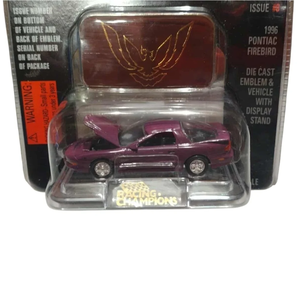 Racing Champions Issue# 8 Mint Edition 1996 Pontiac Firebird Purple Die-Cast Car